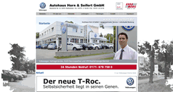 Desktop Screenshot of horn-seifert.de